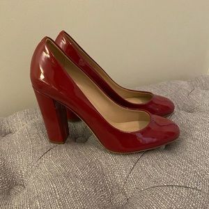 J. Crew block heels, size 5.5